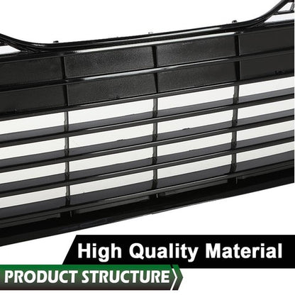 Solid Spare Fit For 2018-2020 Toyota Camry LE XLE Black Front Bumper Lower Grille Grill
