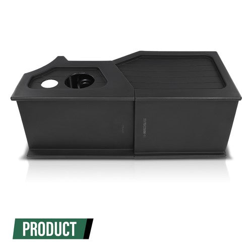 Solid Spare 12" Center Console Subwoofer Box Fit For 2007-2013 Chevy Silverado GMC Sierra