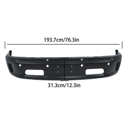 Solid Spare W/ Fog Light Holes Front Bumper For RAM 1500 2013-18 / Ram 1500 Classic 2019-23