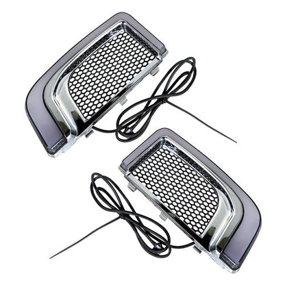 Solid Spare Fairing Lower Grill LED Turn Signal Running Light For Electra Glide 2014-2020