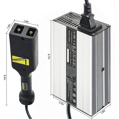 Solid Spare 36 Volt 5A Golf Cart Battery Charger D-Style Plug For EZGO TXT Medalist US