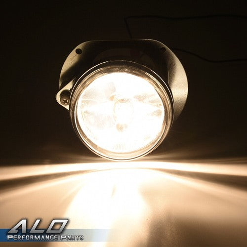 Solid Spare 2Pcs Front Bumper Fog Lights W/ Bulbs Fit For 2008-2010 Benz C300 C63 AMG C350