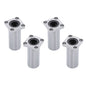 Solid Spare 4Pcs of LMK16UU 16mmx 28mmx 70mm Square Linear Bearing for CNC 3D Printer