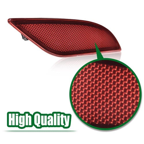 Solid Spare Fit For 16-22 Chevrolet Malibu Rear Bumper Reflector Right Passenger Side Red