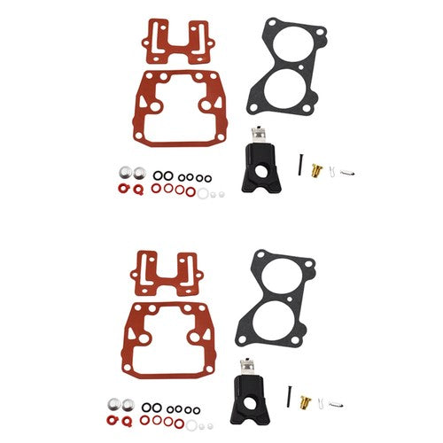 Solid Spare 2pack Carburetor Rebuild Kit for Johnson Evinrude V4 85 90 100 115 125 140 HP US