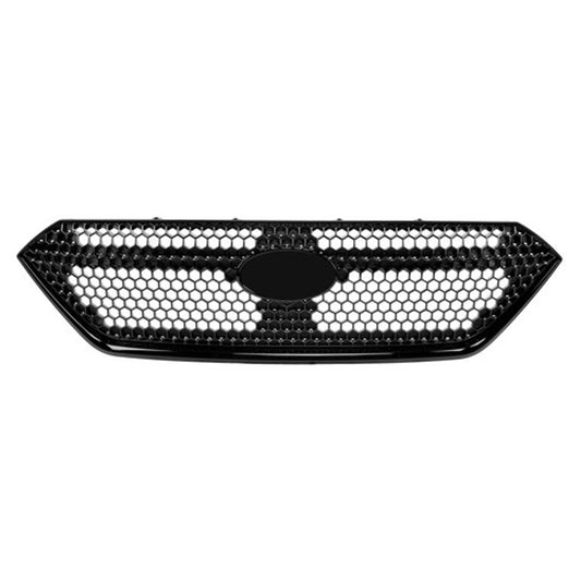 Solid Spare For Subaru WRX 2022-2024 High Quality Plastic Front Bumper Upper Grill Honeycomb