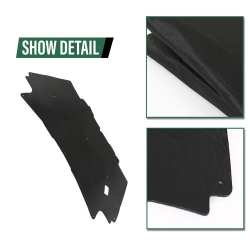 Solid Spare Fit For 2002-2008 Dodge Ram 1500 Hood Insulation Pad Heat Blanket & Clips
