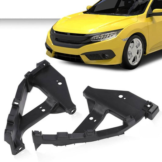 Solid Spare Headlight Bracket Front Hold Mount Retainer Fit For 2016-2021 Honda Civic Sedan
