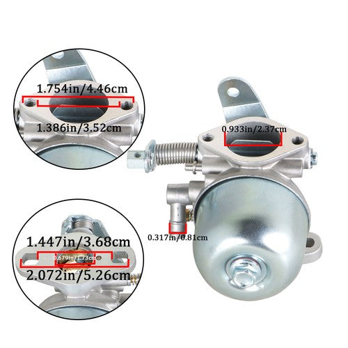 Solid Spare 2 Stroke Carburetor For 1989-1993 EZGO Club Car TXT Marathon Golf Cart