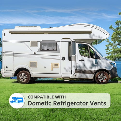 Solid Spare RV Camper Top Roof Refrigerator Vent Cover For Dometic Refrigerator Vent #65528