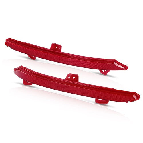 Solid Spare Fit For Honda Accord 18-22 Rear Bumper Reflector Light Tail Lamp Case Left&Right