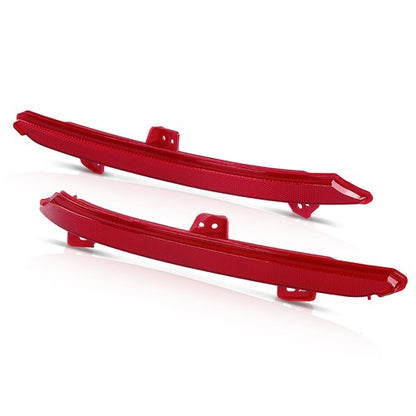 Solid Spare Fit For Honda Accord 18-22 Rear Bumper Reflector Light Tail Lamp Case Left&Right