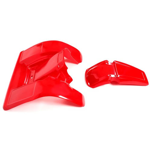 Solid Spare NEW FOR HONDA ATC 250R 83 - 84 RED PLASTIC FRONT AND REAR FENDER SET