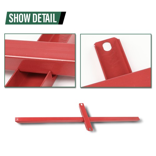 Solid Spare Fit For Mustang/Cobras 79-04 Subframe Connectors Control Arm Red Powder Coated