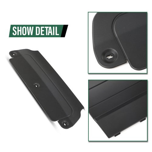 Solid Spare Rear Bumper Hitch Receiver Tow Eye Cover Fit For 2013-2018 Range Rover LR056298