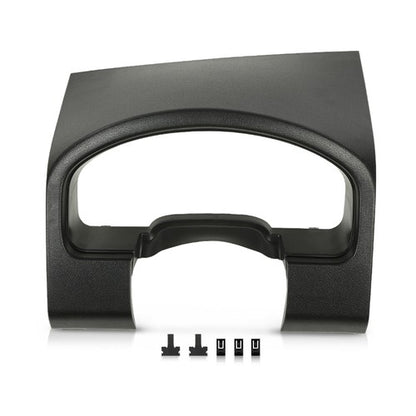 Solid Spare Instrument Cluster Speedometer Dash Bezel Trim Black Fit For 04-08 Ford F-150