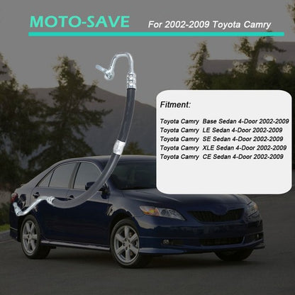 Solid Spare For Toyota Camry 2.4L I4 Power Steering Pressure Line Hose Assembly 2002-2009