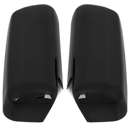 Solid Spare For Peterbilt 579 Black Driver & Passenger Side Replacement Door Mirror Covers
