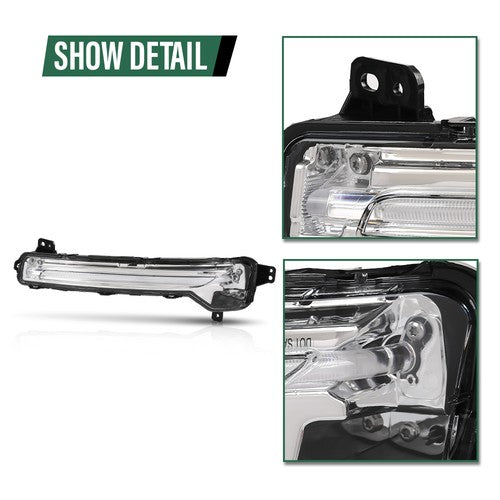 Solid Spare Fit For 2020-2025 Lincoln Corsair LED Turn Signal Light Assembly Left Side