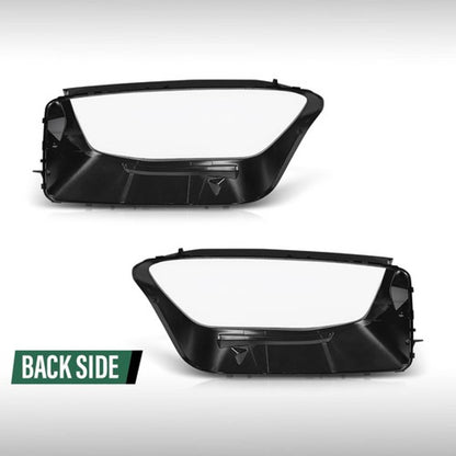Solid Spare Fit For 2019-2022 Mercedes-Benz GLC-Class W253 X253 Headlight Replacement Lens