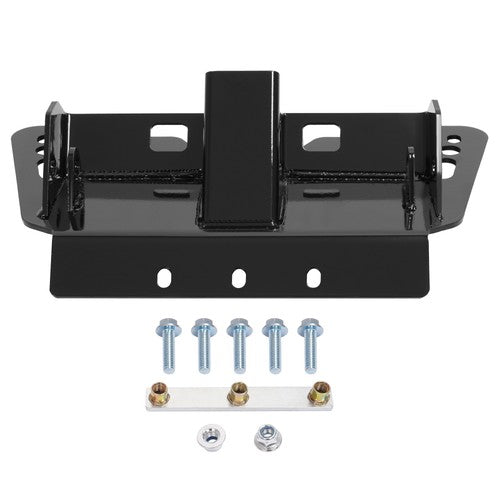 Solid Spare Front 2" Receiver Hitch Plow Mount For Polaris Ranger 500 570 800 Midsize 09-24