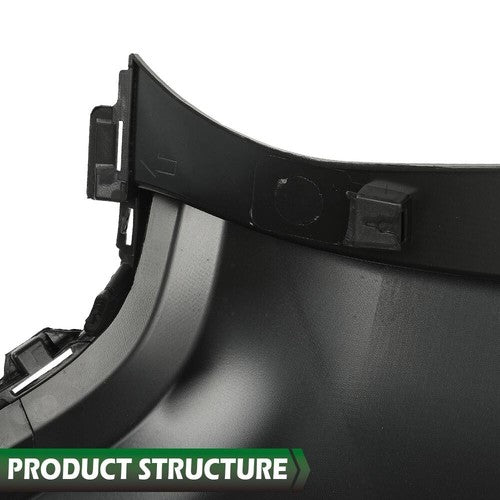 Solid Spare Fit For 19-2023 Toyota RAV4 Bumper Face Bar End Extension Rear Driver Left Side