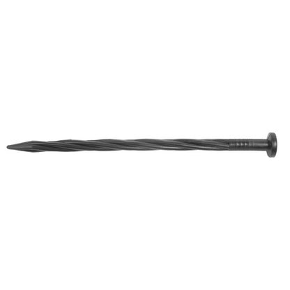 Solid Spare 200 Pcs 8 Inch Landscape Anchoring Stakes Plastic Edging Garden Spikes Spiral