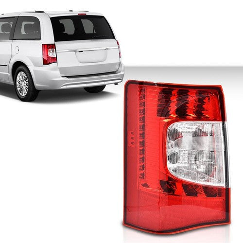 Solid Spare LED Tail Light Brake Lamp Left Side Fit For 2011-2016 Chrysler Town & Country