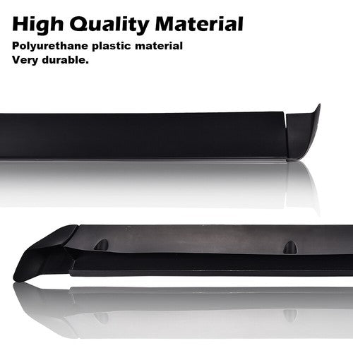 Solid Spare Fit For 99-06 Chevy Silverado GMC Sierra Pickup Tailgate Rear Spoiler Wing Black