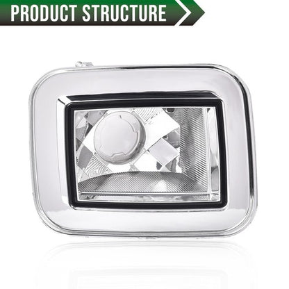 Solid Spare Fit For 2003-2008 H2 Hummer Clear Lens Front Turn Signal Light Parking Lamp