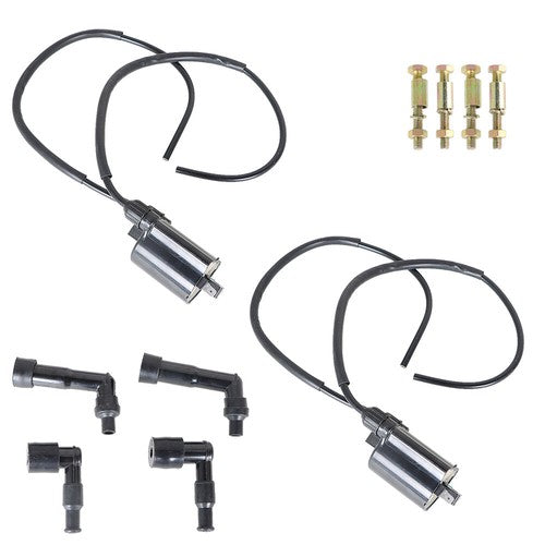 Solid Spare New For Kawasaki Vulcan 1500 1997-2008 Complete Ignition Coil Wire Cap Kit