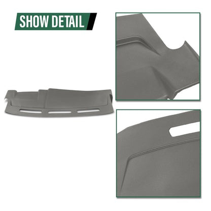 Solid Spare Dash Board Cover Cap Overlay Gray Fit For 2003-2006 Cadillac Escalade ESV EXT