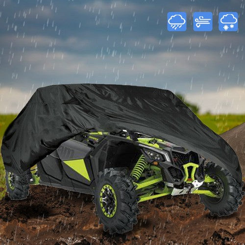 Solid Spare For Can-Am Maverick X3 Max R Turbo Utility Vehicle Cover Storage SxS Waterproof