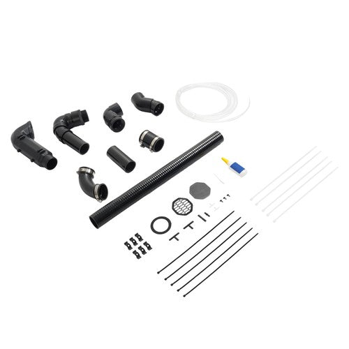 Solid Spare For Honda Snorkel Kit Rincon 650 4X4 680 2003-2023 2005 2006 Clamp On Painted