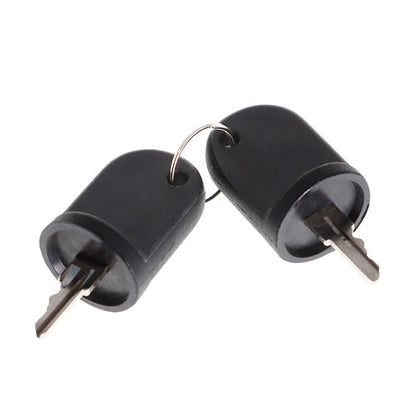 Solid Spare Ignition Key Switch & Keys for 48V RXV EZGO Electric Golf Cart Years 2008 & Up