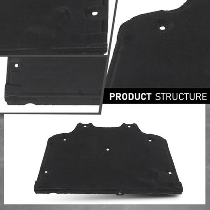 Solid Spare Engine Splash Shield Under Cover For 2018-23 Audi A4 A5 S4 S5 RS5 B9 8W0863822B