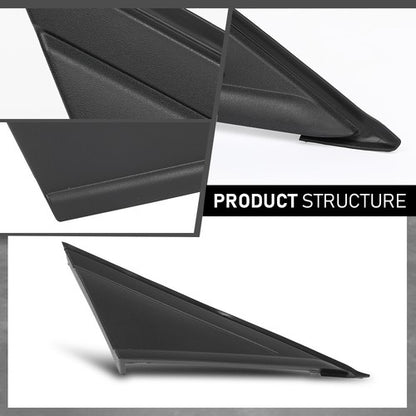 Solid Spare Fit For 2012-2018 Ford Focus Window Molding Fender Corner Molding Cap Right Side