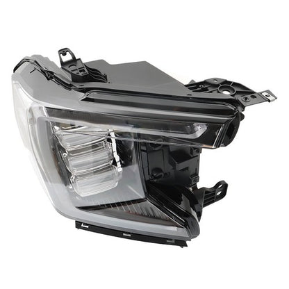 Solid Spare Headlight Pair Projector For 2021-2023 GMC Yukon(XL) Passenger+Driver Side Clear