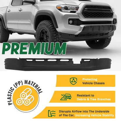 Solid Spare Front Valance Lower Spoiler Air Dam For Toyota Tacoma 2016-2023 #5385104070