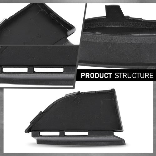 Solid Spare Fit For 18-22 Ford EcoSport Front Bumper Face Bar Trim Molding Left GN1Z8419AC
