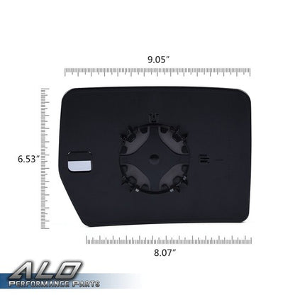 Solid Spare Fit For 2011-2014 Ford F150 Pickup Truck Driver+Passenger Side View Mirror Glass
