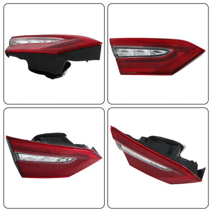 Solid Spare For Toyota Camry 2021 22 2023 LED Type Tail Light Driver/Left Side Black Housing