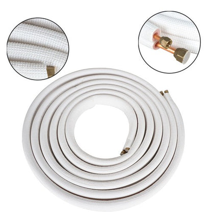 Solid Spare 25FT 1/4In - 3/8In Dia. Air conditioning Cooling connection pipe