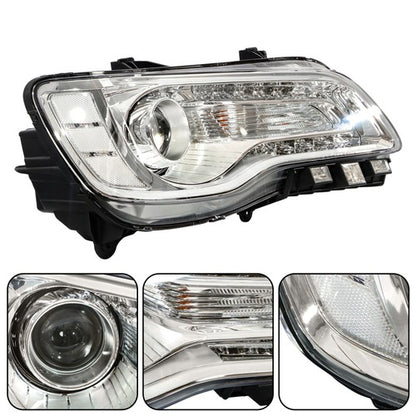 Solid Spare Right Headlight Assembly Halogen For Chrysler 300 2018-2022/Chrysler 300 C 2023