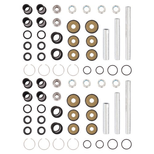 Solid Spare Rear Upper & Lower A-Arm Bushing Shaft Kit For Honda Rincon TRX650 TRX680 03-22