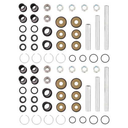Solid Spare Rear Upper & Lower A-Arm Bushing Shaft Kit For Honda Rincon TRX650 TRX680 03-22