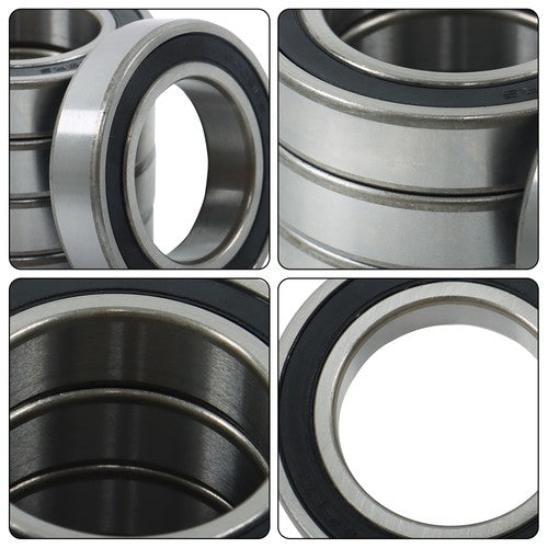 Solid Spare 6009-2RS Deep Groove Ball Bearings 10pcs 45mm Inner Dia 75mm OD 16mm Bore Sealed