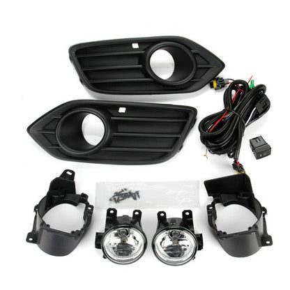 Fit 2019 2020 2021 2022 Honda HRV HR-V Fog Light Driving Lamp w/ Bezel LH RH
