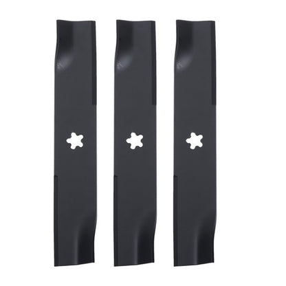Solid Spare 42" Lawn Mower Blades For Husqvarna EZ4216 539-112078 577146101 3 Pack