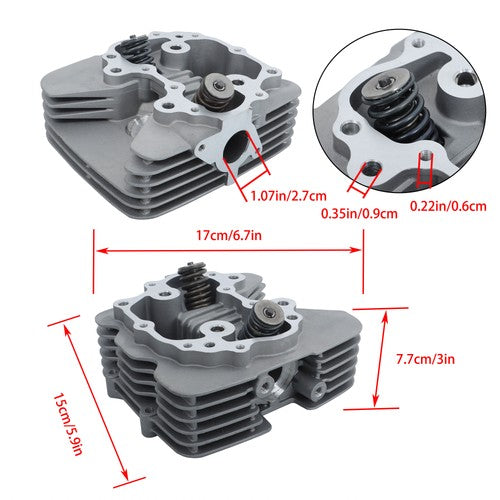 Solid Spare For Honda TRX250EX 12200-HM8-305 2003-2014 Motocycle Engine Cylinder Head Suit